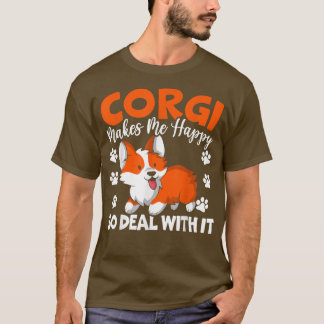 T-shirt Welsh Corgi propriétaire Amoureux des chiens de ch