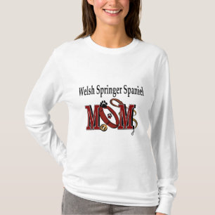 T-shirt Welsh Springer Spaniel Maman Cadeaux