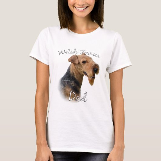 T-shirt Welsh Terrier Papa 2 (Devant)