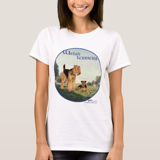 T-shirt Welsh Terriers (Devant)