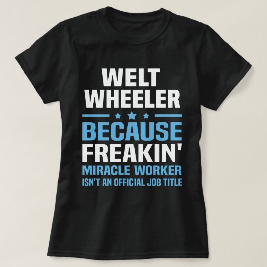 T-shirt Welt Wheeler (Design devant)