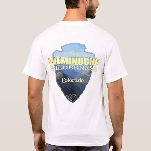 T-shirt Weminuche WA (flèche) (Dos)