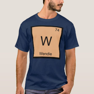 T-shirt Wendie Nom Chimie Élément Tableau Périodique