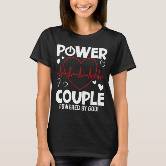 T-shirt Wer Couple Christian Couples Matching Valentines D (Devant)