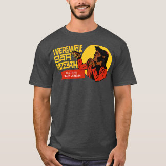T-shirt Werewolf Bar Mitzvah Éffrayant Scary 30 Rock