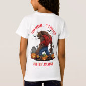T-Shirt 🐺 Werewolf Halloween Horror Tee 🎃 (Dos)