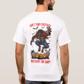 T-shirt 🐺 ♥️ Werewolf Halloween Horror Tee 🎃 (Dos)