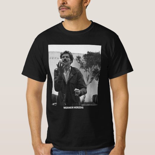 T-shirt Werner herzog rétro (Devant)