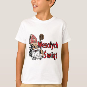 T-shirt Wesolych Swiat St. Nicholas