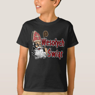 T-shirt Wesolych Swiat St. Nicholas