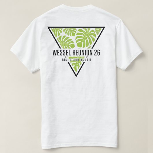 T-SHIRT WESSEL REUNION 2026  (Design dos)