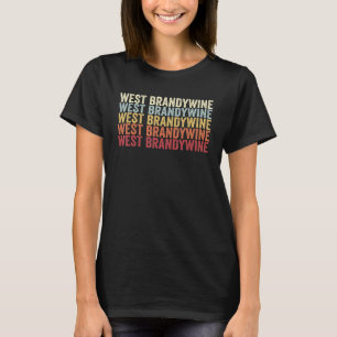 T-shirt West Brandywine Pennsylvanie West Brandywine PA Re