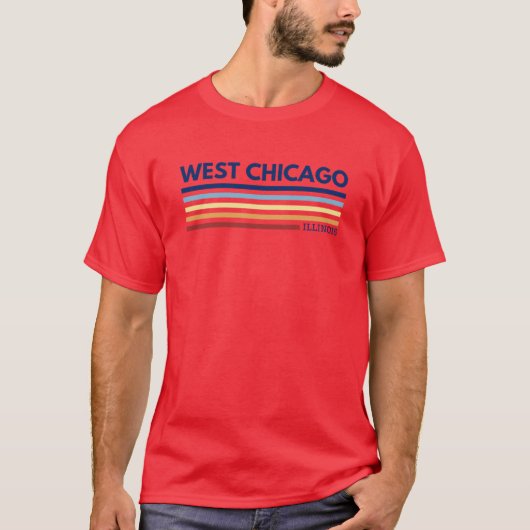 T-shirt West Chicago Illinois (Devant)