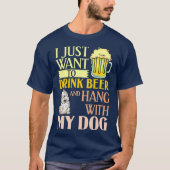 T-shirt West Highland Terrier Chien Chien Chien Chien Chie (Devant)