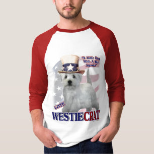 T-shirt West Highland White Terrier Cadeaux
