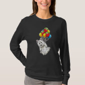 T-shirt West Highland White Terrier Westie Cadeaux (Devant)