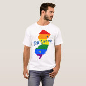 T-shirt West Orange NJ Gay (Devant entier)