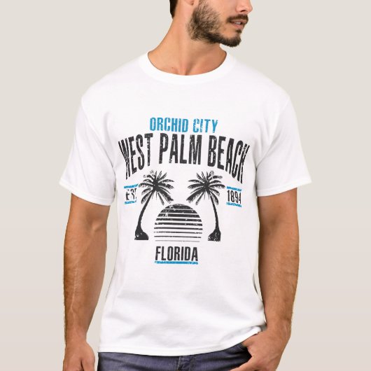 T-shirt West Palm Beach (Devant)
