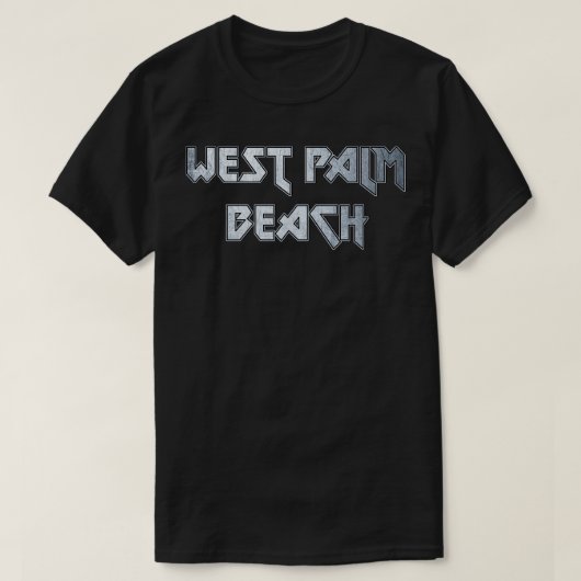 T-shirt West Palm Beach FL (Design devant)