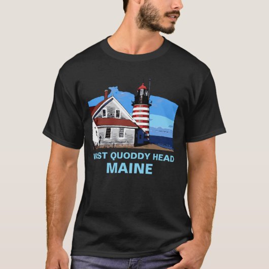 T-SHIRT WEST QUODDY HEAD (Devant)