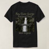 T-shirt West Virginia Tee New River Gorge National Park (Design devant)