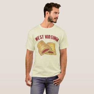 T-shirt West Virginia WV Pepperoni Roll Snack Junk Food