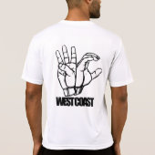 T-shirt WestCoastSign (Dos)