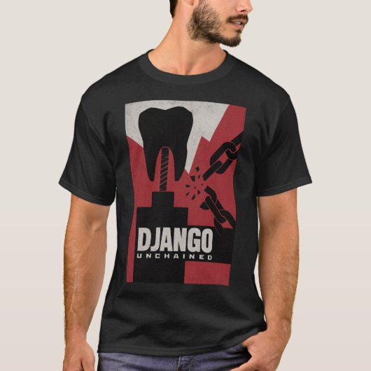 T-shirt Western Chains Broken: Freedom & Justice (Devant)