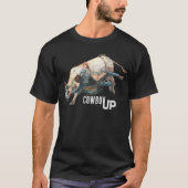 T-shirt Western Cowboy Rodeo Bull (Devant)