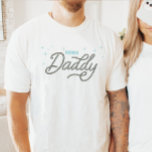 T-shirt Western Cowboy Rodeo Daddy Custom<br><div class="desc">Looking for the perfect gift for the best Daddy of a little cowgirl or cowboy? This western Rodeo Daddy shirt is the perfect gift for all country lovin' Dads! The unique rope font that says "Rodeo Daddy" is surrounded by sparkling blue stars. Easy to personalize the year. This is a...</div>