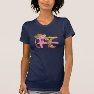 T-shirt Western Cowgirl