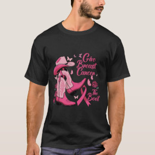 T-shirt Western Cowgirl Donner Le Cancer Du Sein L'Acteur