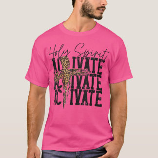 T-shirt Western Leopard Saint-Esprit activer Jésus Croix C