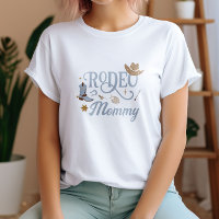 Western Rodeo Mommy Blue Anniversaire