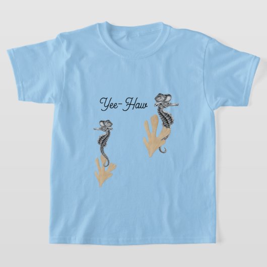 T-shirt Western Seahorse Cowboy (Poser)