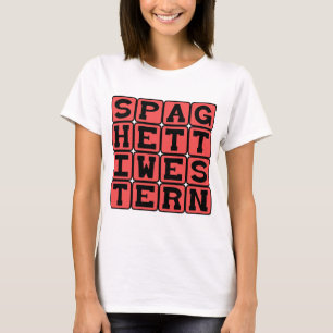 T-shirt Western Spaghetti, Genre cinématographique