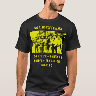 T-shirt Westerns américains de les années 50