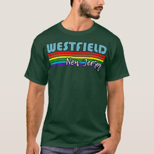T-shirt Westfield New Jersey Pride Westfield LGBT Cadeau L