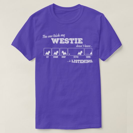 T-shirt Westie 3 (Design devant)