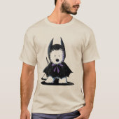 T-shirt Westie Batdog (Devant)