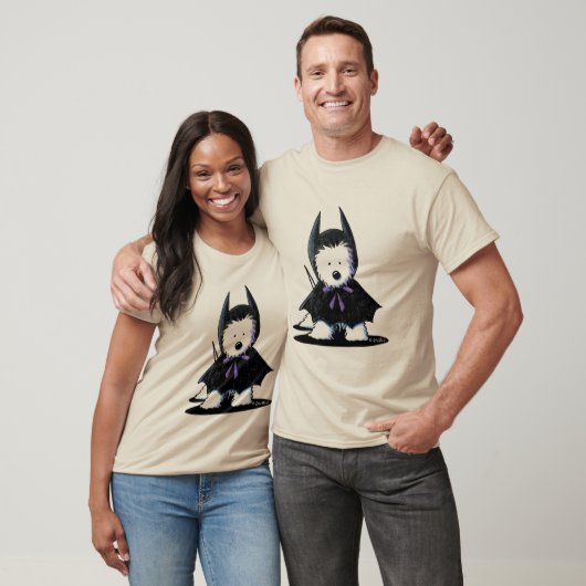 T-shirt Westie Batdog (Unisexe)