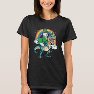 T-shirt Westie Beer Dino Rex Horn Rainbow Chien