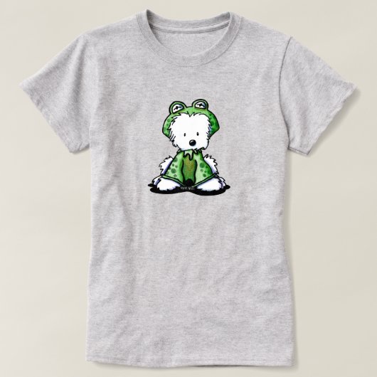 T-Shirt Westie Grenouille (Design devant)