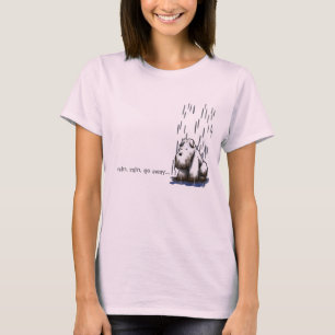 T-shirt Westie humide