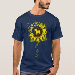 T-shirt Westie Mom Sunflower West Highland Terrier Cadeaux