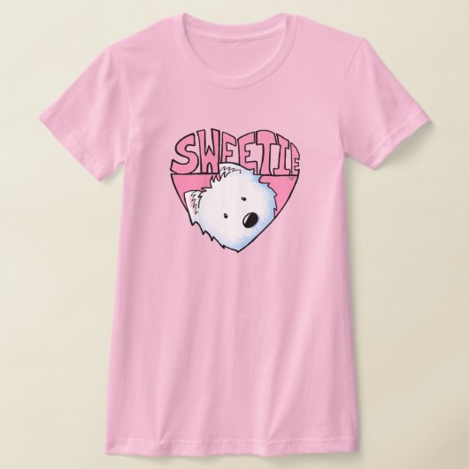 T-shirt Westie Panda Lover (Poser)