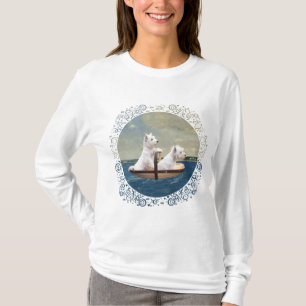 T-shirt Westies prennent la mer
