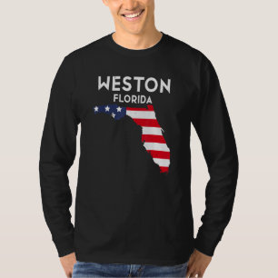 T-shirt Weston Florida USA State America Travel Floridian