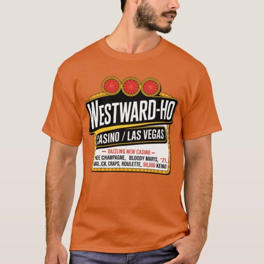 T-shirt Westward Ho Hotel & Casino (Devant)