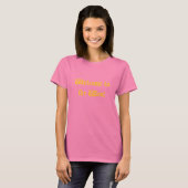 T-shirt WestWelcomeOlive (Devant entier)